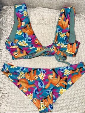 Moana Bikini - Sloth print